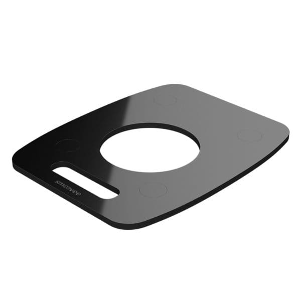 Smoovee Melanie - sliding surface 16.4x23cm - Black