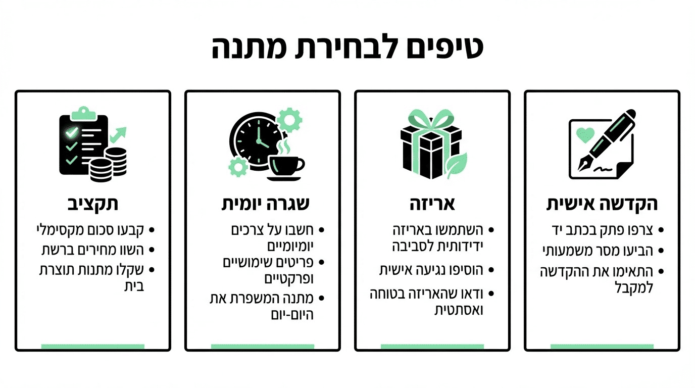 טיפים לבחירת המתנה המושלמת ליום הולדת 60