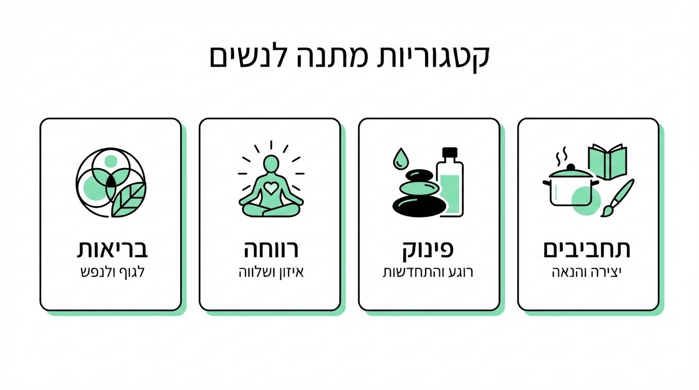 רעיונות מובילים למתנה לגיל 60 לאישה